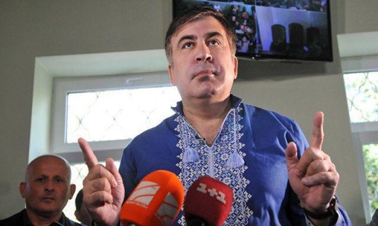 Ukraynada məhkəmə Saakaşvilini 130 dollar cərimə e
