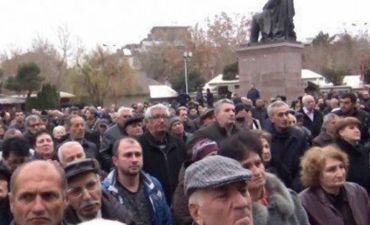 Yerevanda müxalifət aksiya keçirib