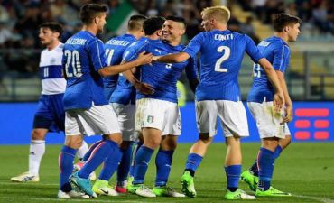 İtaliya millisindən 8 cavabsız qol - VİDEO