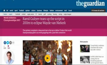 Ramil Quliyevin qələbəsi Britaniya mətbuatında gen