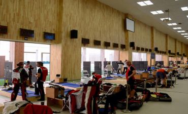 Komanda yarışında İsveç yığması atıcılıq üzrə Avro