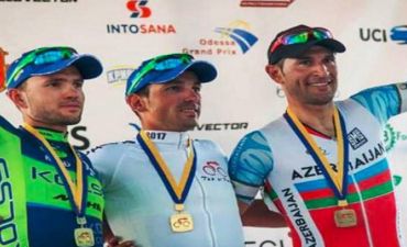 Elçin Ukraynada 3-cü oldu