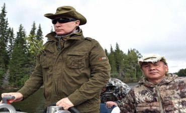 Putin təbiət qoynunda istirahət etdi - FOTO