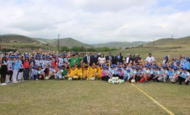 Xocalı uşaqları üçün futbol bayramı - FOTO