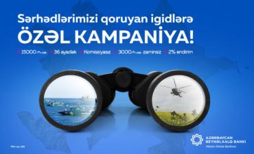 Azərbaycan Beynəlxalq Bankından sərhədçilər üçün k