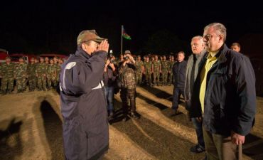Gürcüstanın baş naziri Azərbaycan FHN-in heyəti il