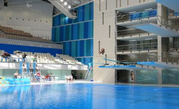 Təmsilçimiz suya tullanma yarışının finalında