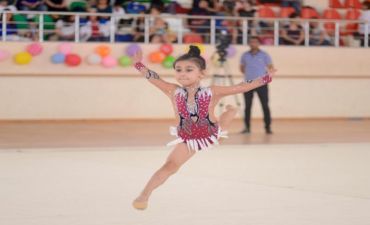 Kürdəmirdə bədii gimnastika üzrə 3-cü Kubok yarışı
