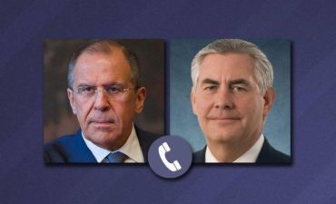 Lavrov və Tillerson arasında telefon danışığı olub